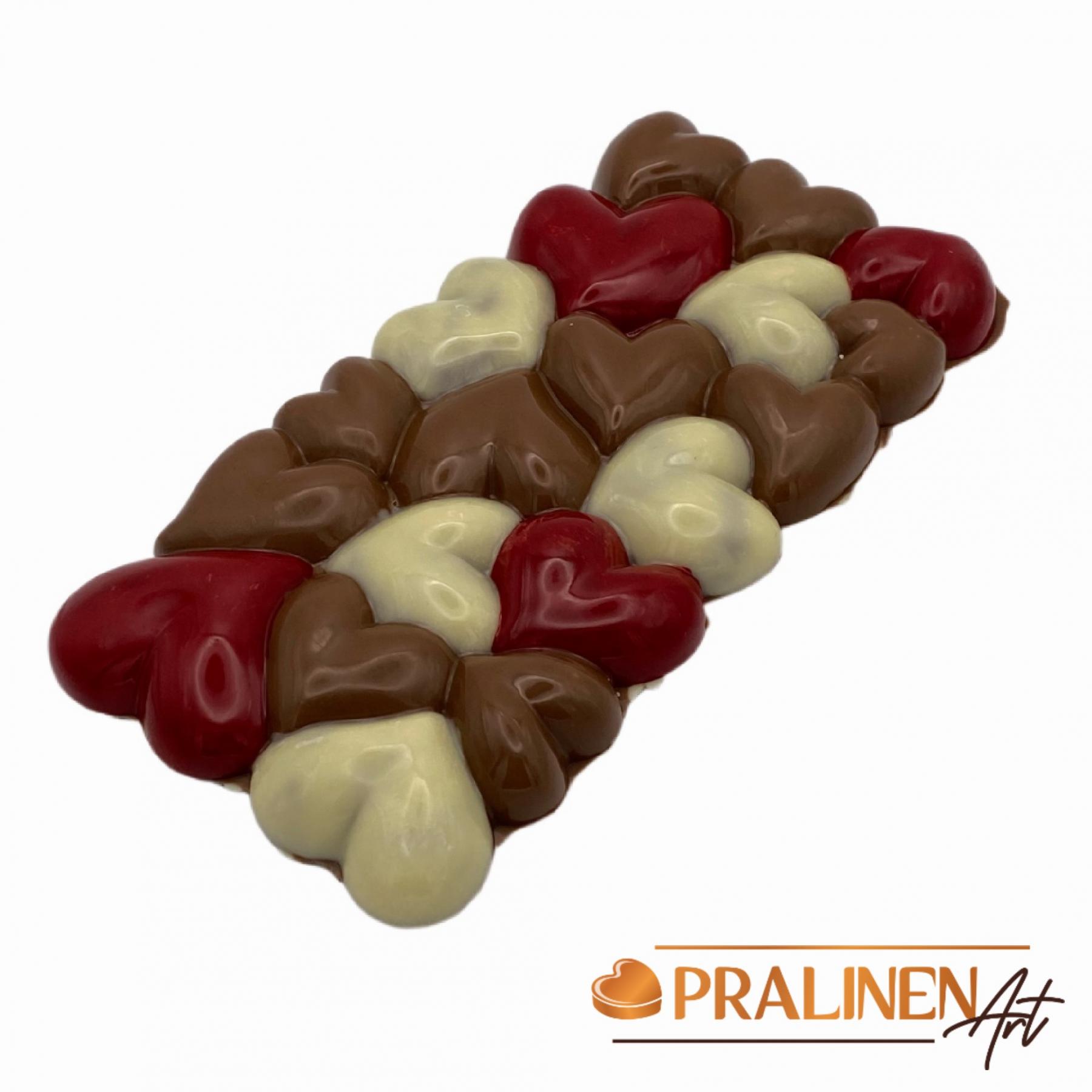 Sweet Love Herztafel aus belgischer Vollmilchschokolade &ndash; 140 g