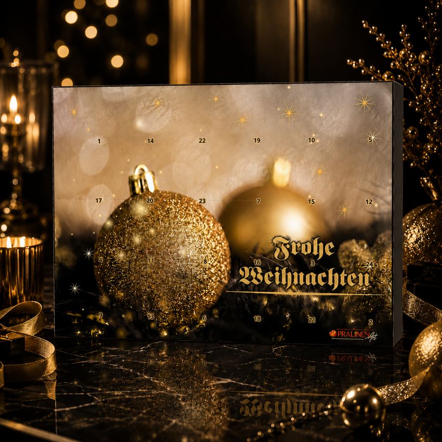 Pralinenart Adventskalender 2026 Edle handgemachte Pralinen