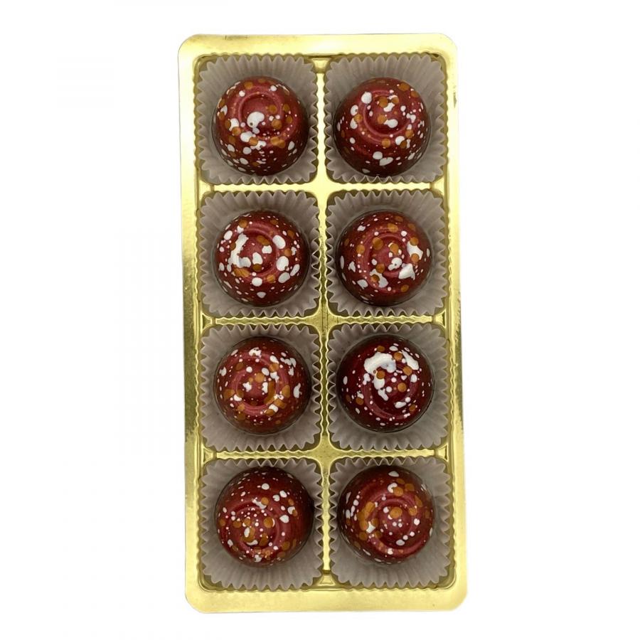 8 Edle handgemachte Pralinen Schwarzwälder Kirsch Pralinen aus Belgischer Schokolade von Pralinenart aus Velten im Land kreis Oberhavel im Land Brandenburg